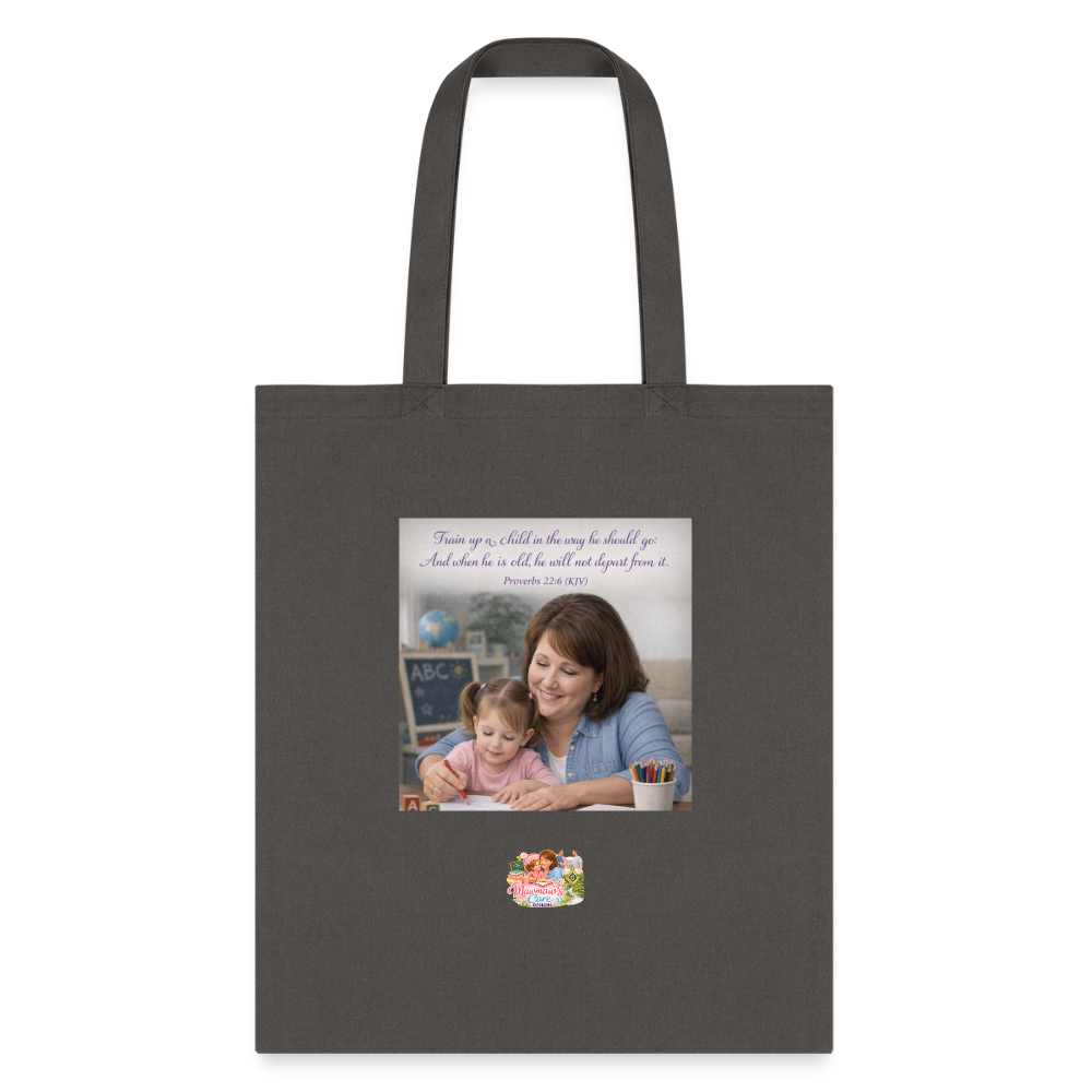Homeschool Mawmaw |Tote Bag - charcoal
