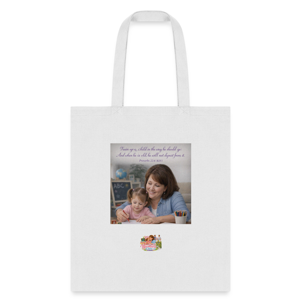Homeschool Mawmaw |Tote Bag - white
