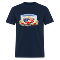 Memorial Day — "Your Sacrifice is Never Forgotten" | Men's T-Shirt — Classic Edition - navy