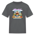 Homeschool Son | Boys' T-Shirt - charcoal