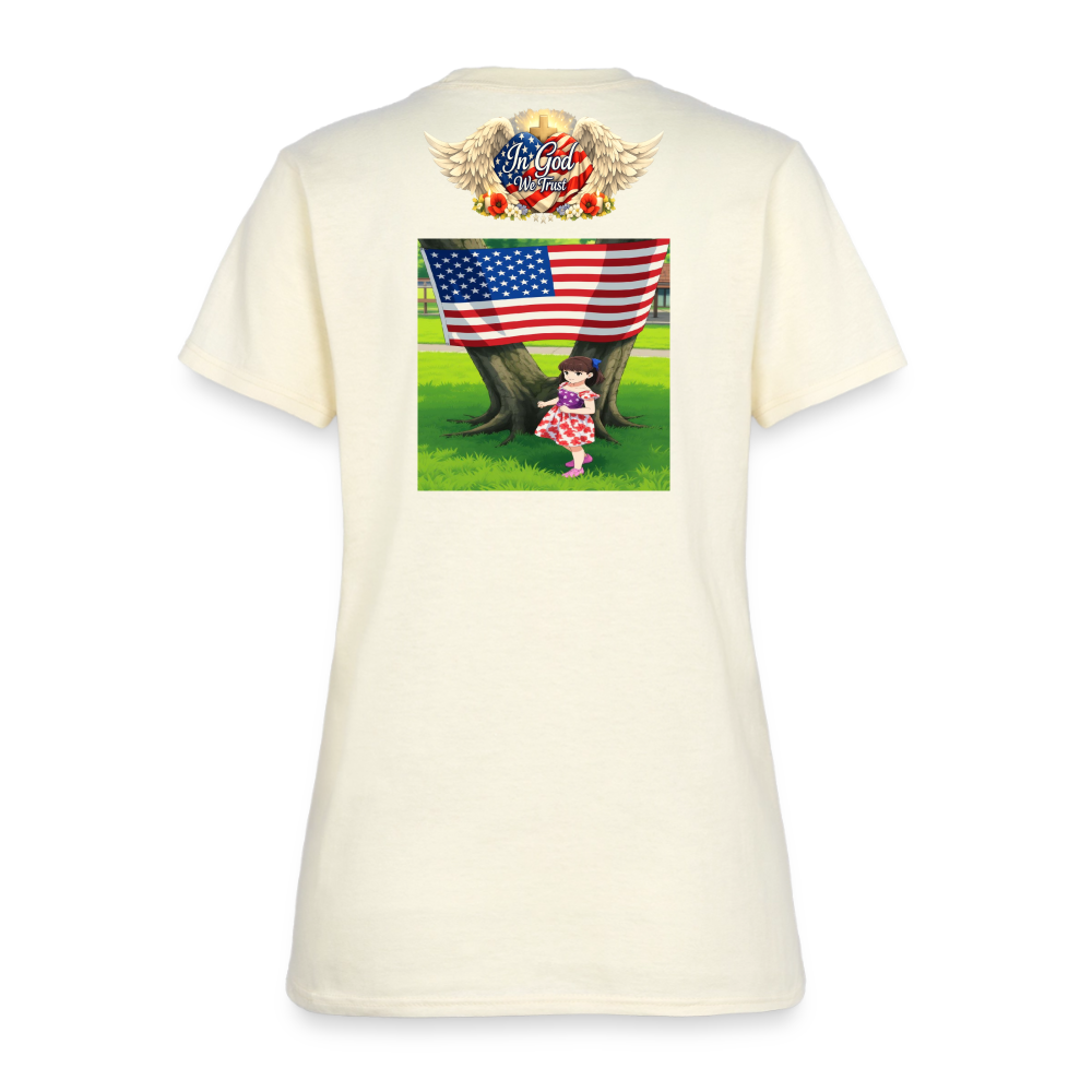 Memorial Day — "Your Sacrifice is Never Forgotten" | Women's T-Shirt - off white