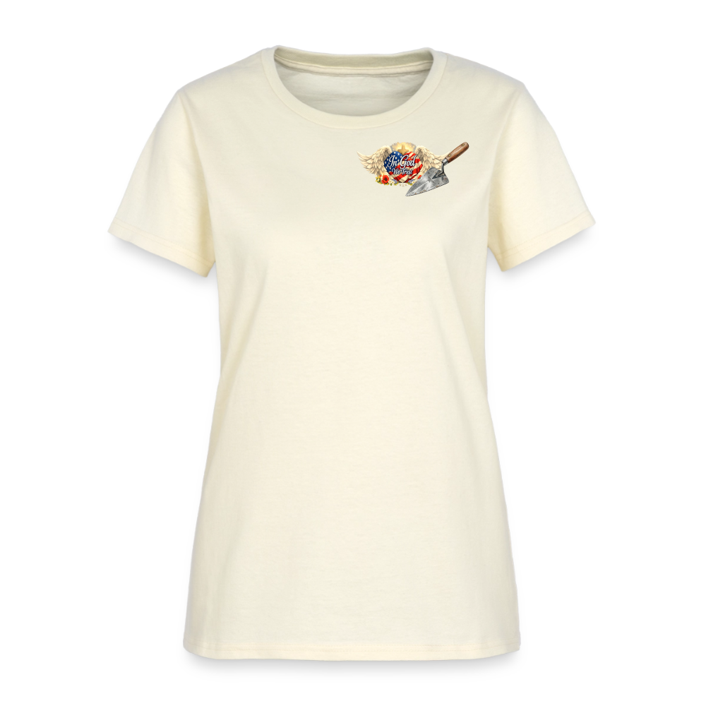 "Building the Future" | Masonry & Bricklayer Women's T-Shirt - off white