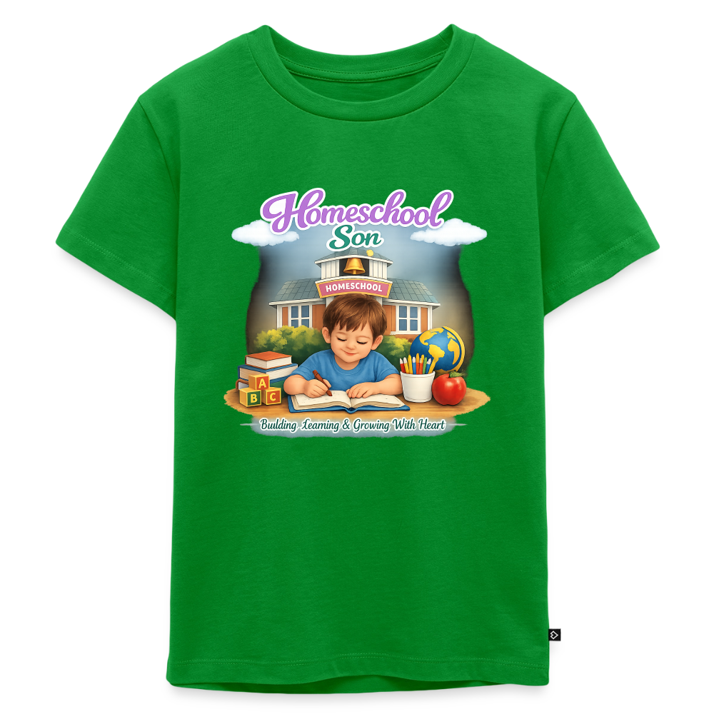 Homeschool Son | Boys' T-Shirt - green