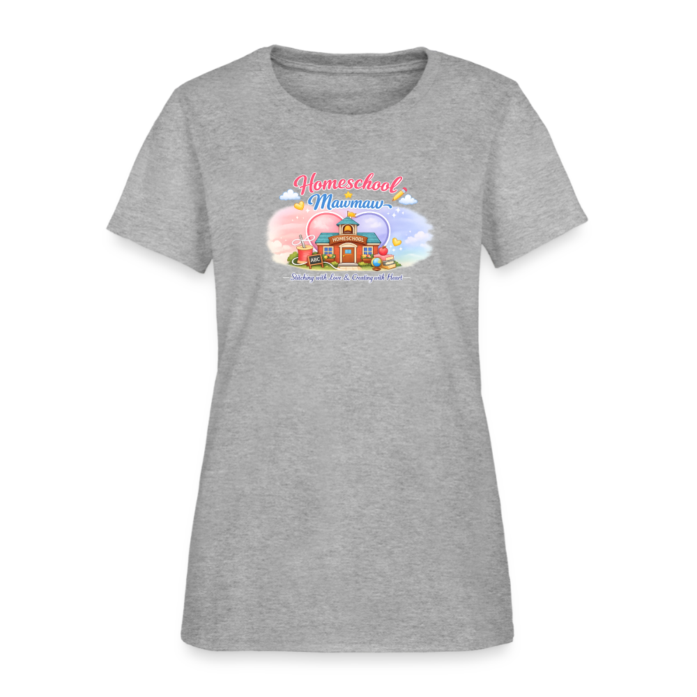 Homeschool Mawmaw | Women's T-Shirt - heather gray
