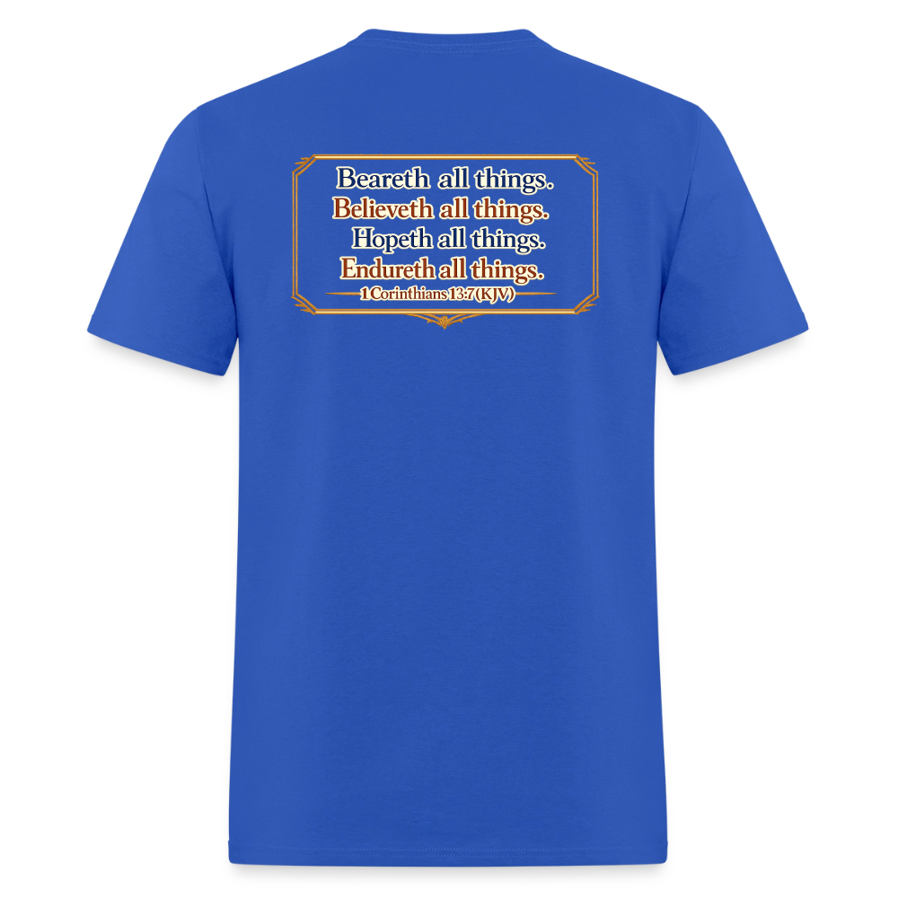 "Brotherhood of Friends" | Men's T-Shirt | GILDAN 5000 - royal blue
