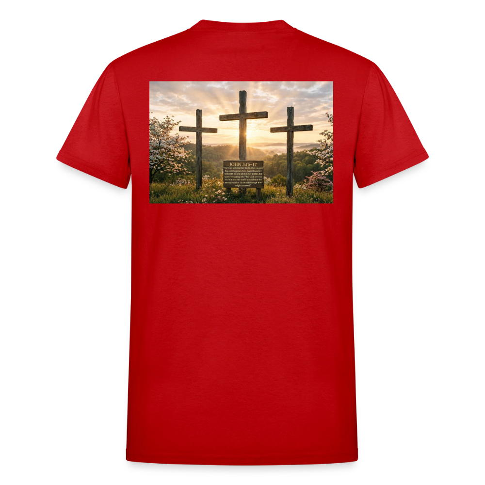 Gildan Ultra Cotton Adult T-Shirt - red