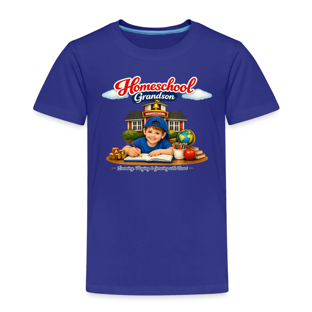 Homeschool Grandson | Boys' T-Shirt - royal blue