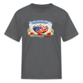 Memorial Day — "Your Sacrifice is Never Forgotten" Kid's | T-Shirt - charcoal
