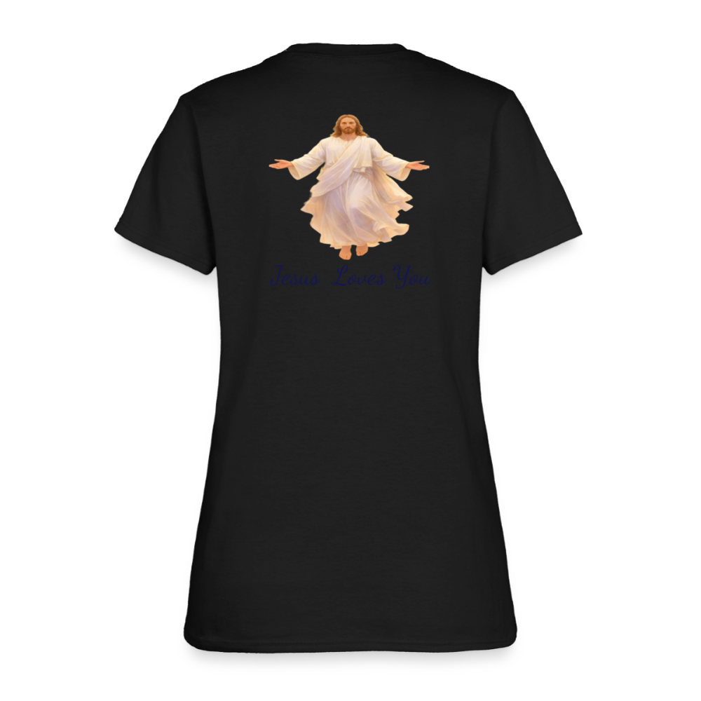 The Grave Could Not Hold Our Lord | Women's T-Shirt - black