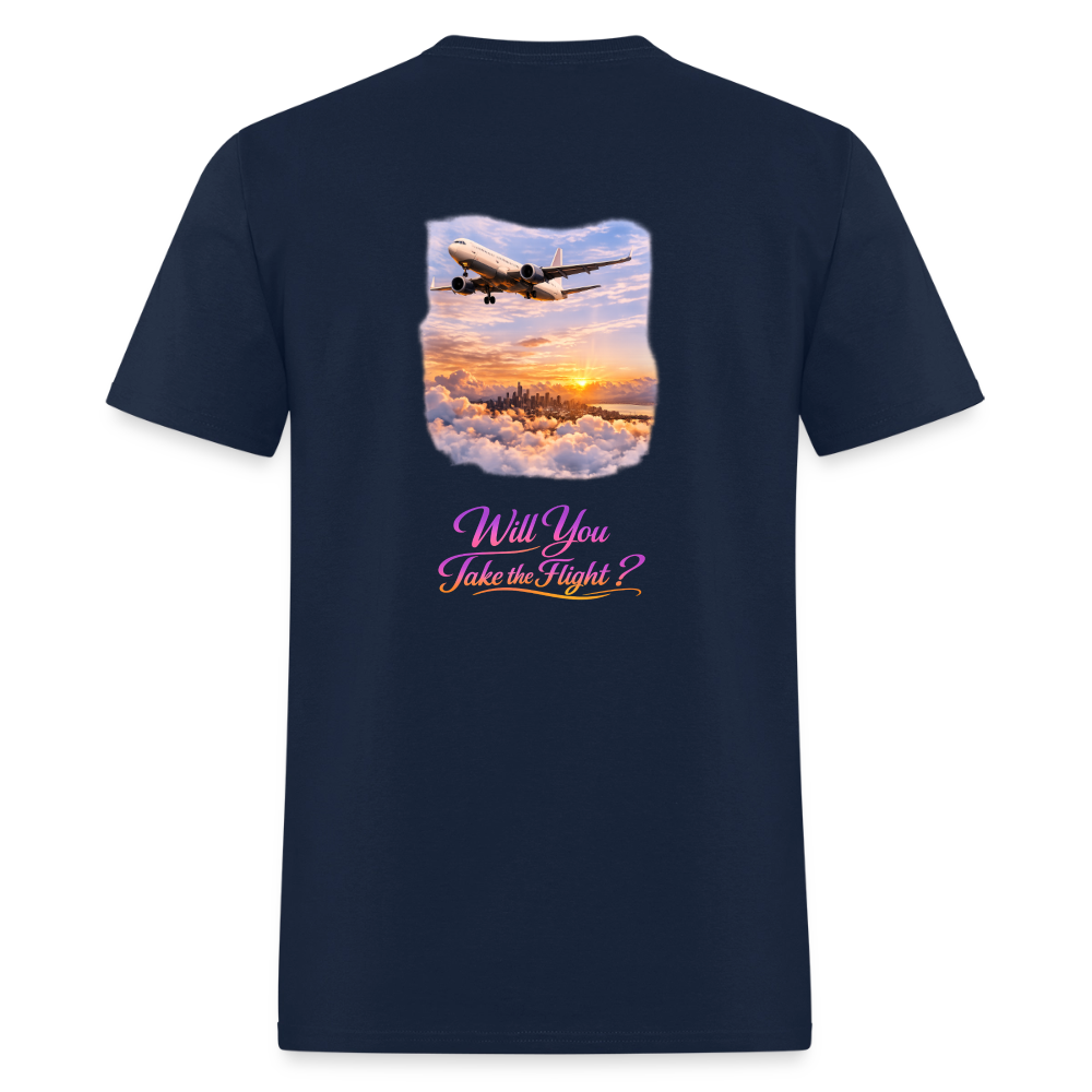 Jesus Paid the Fair | Men's T-Shirt | GILDAN 5000 - navy