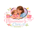 Mawmaw's Care Designs | Transparent Waterproof Logo Sticker | Version 2